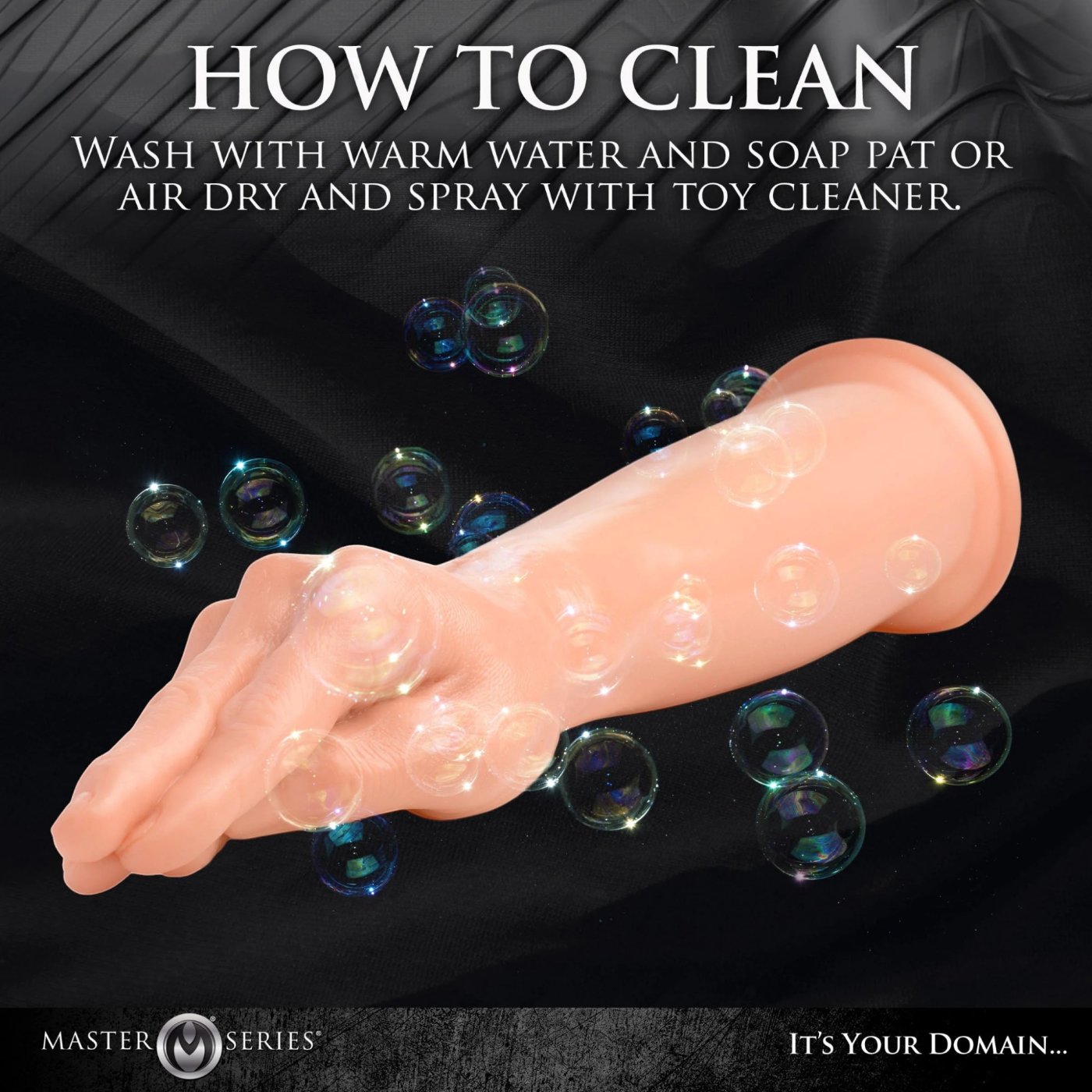 Master Series The Fister Hand and Forearm Dildo