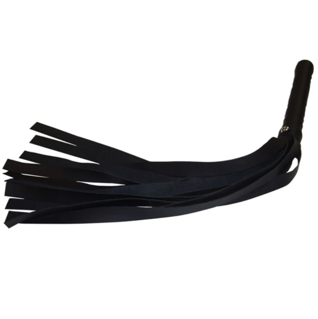 S&M Mini Faux Leather Flogger