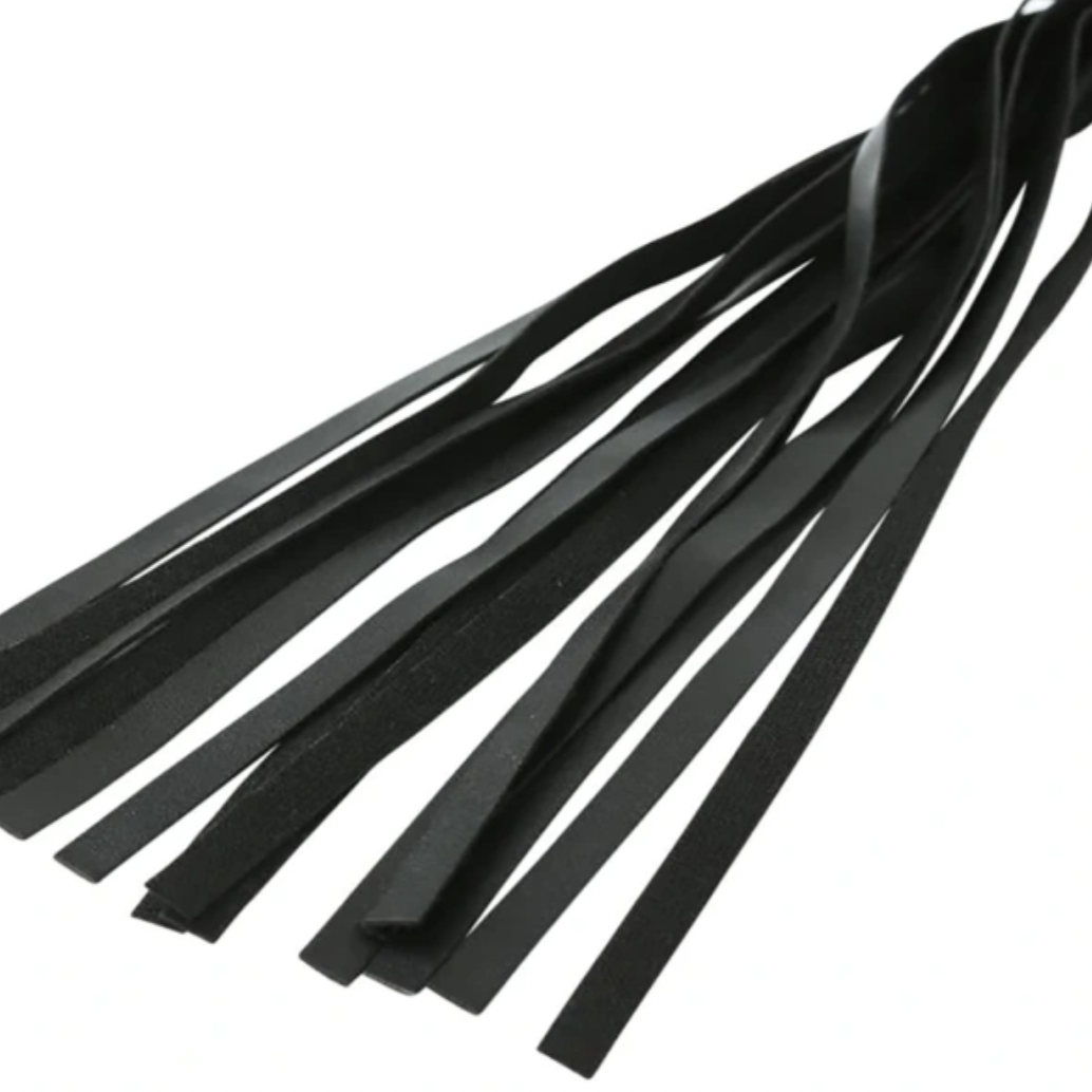 S&M Mini Faux Leather Flogger
