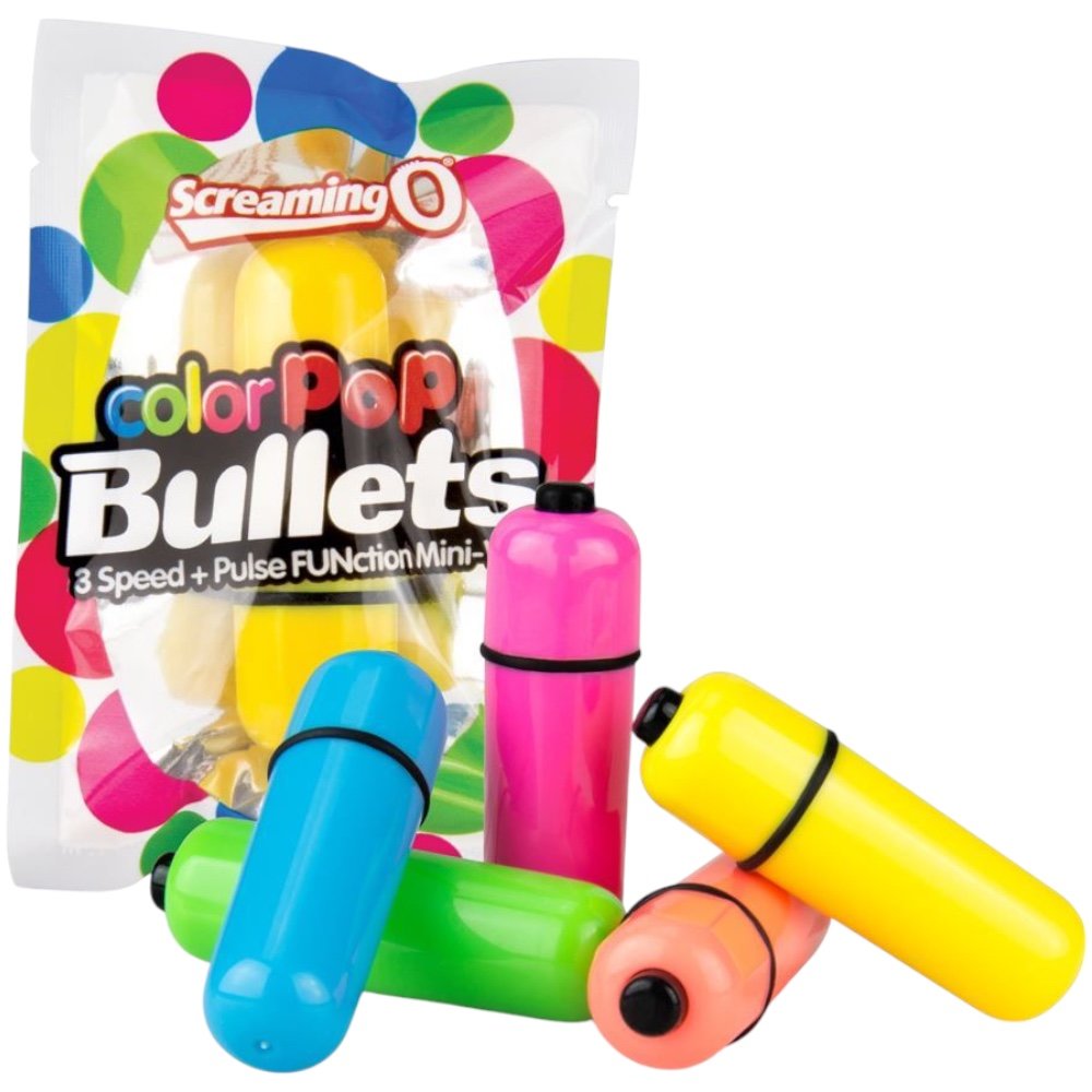 Screaming O ColorPoP Bullet in Candy Bowl Dispenser (40 Pack)
