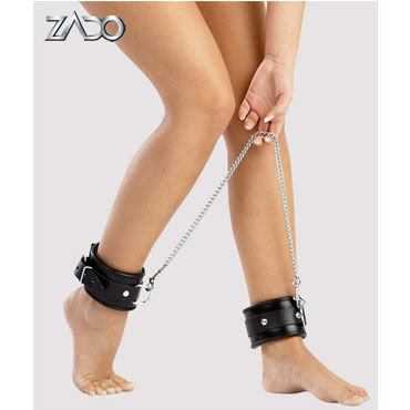 Zado Leather And Chain Ankle Leg Restraint