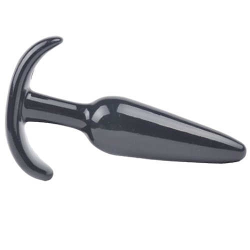 Small Tapered Black Anal Plug