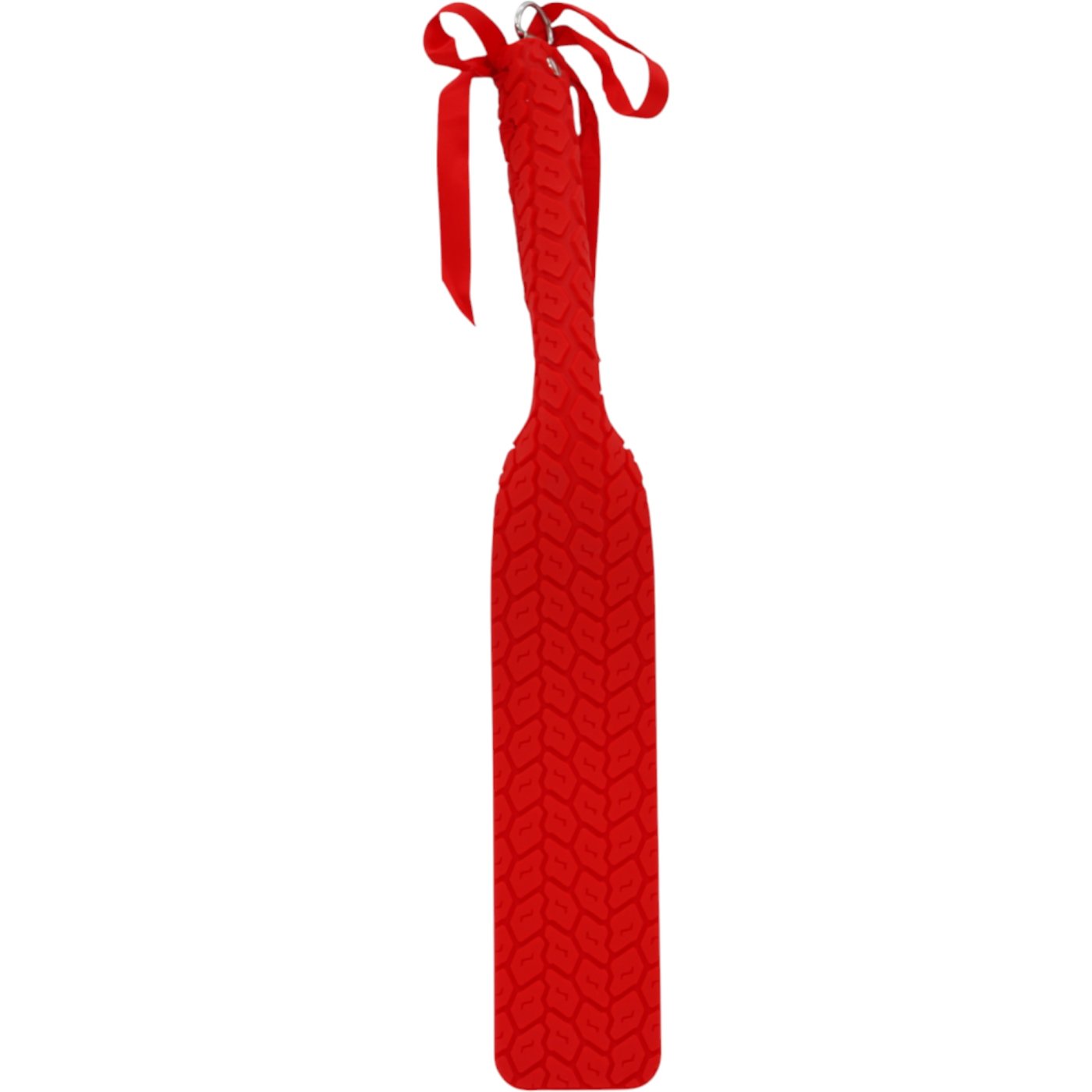 Sei Mio Tread Carefully Tyre Textured Spanking Paddle Red
