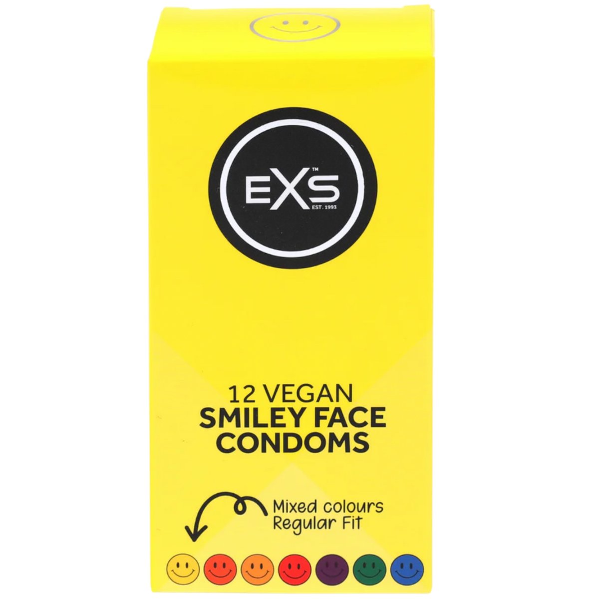 EXS Smiley Face Condoms 12 Pack