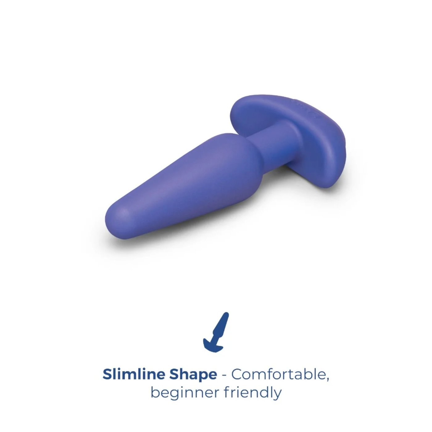 b-Vibe Butties Shake Slimline Vibrating Silicone Butt Plug