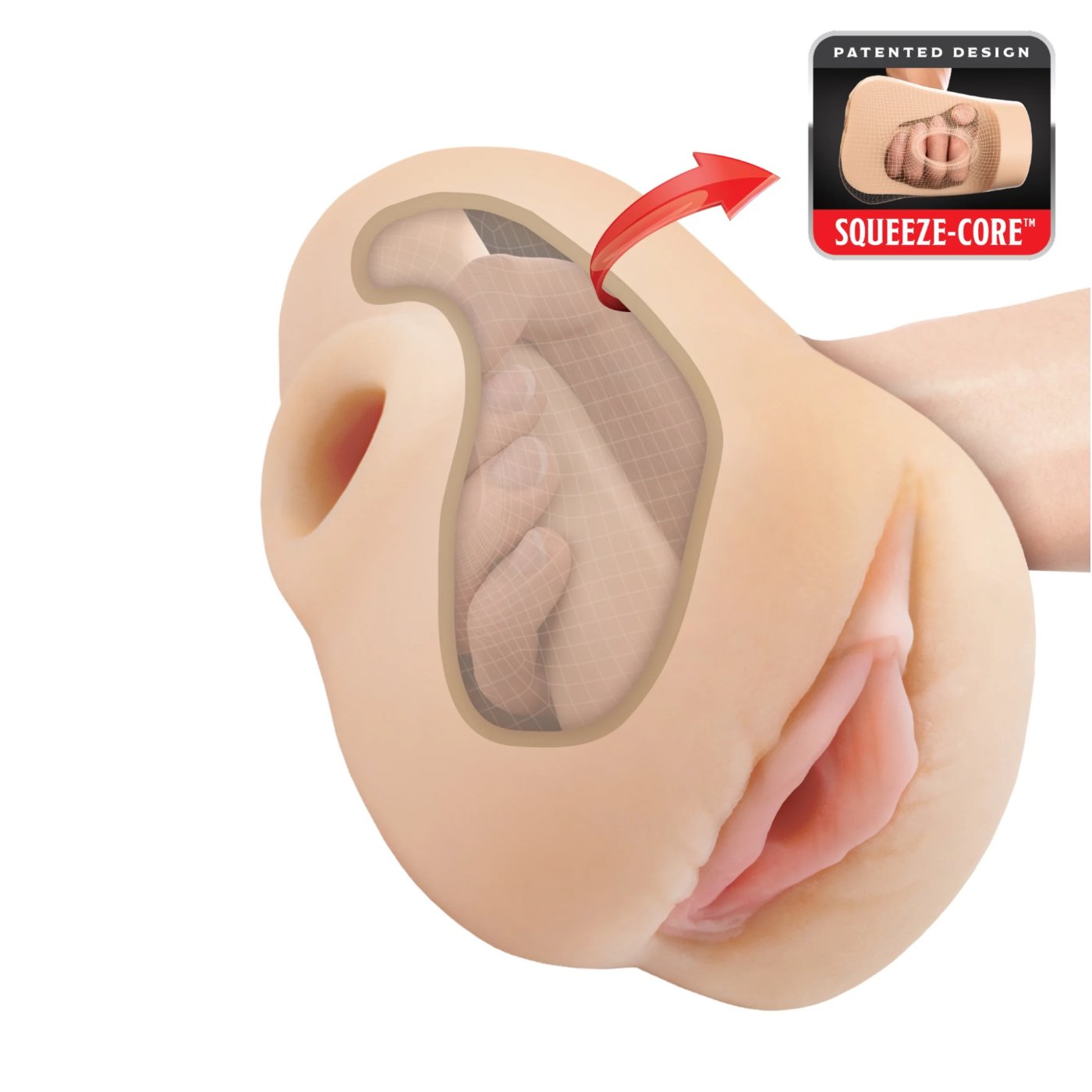 Pipedream Pussy Pounder Squeeze Stroker Male Masturbator