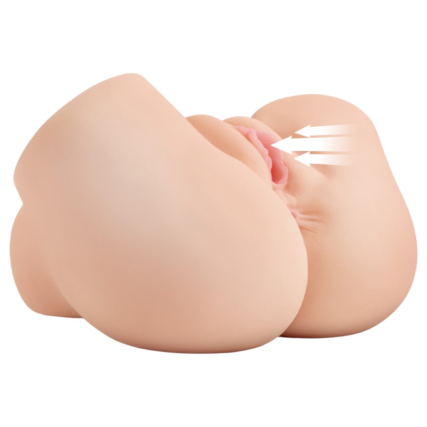 PDX Elite Back That Ass Up Dual-Entry Automatic Male Masturbator with Suction