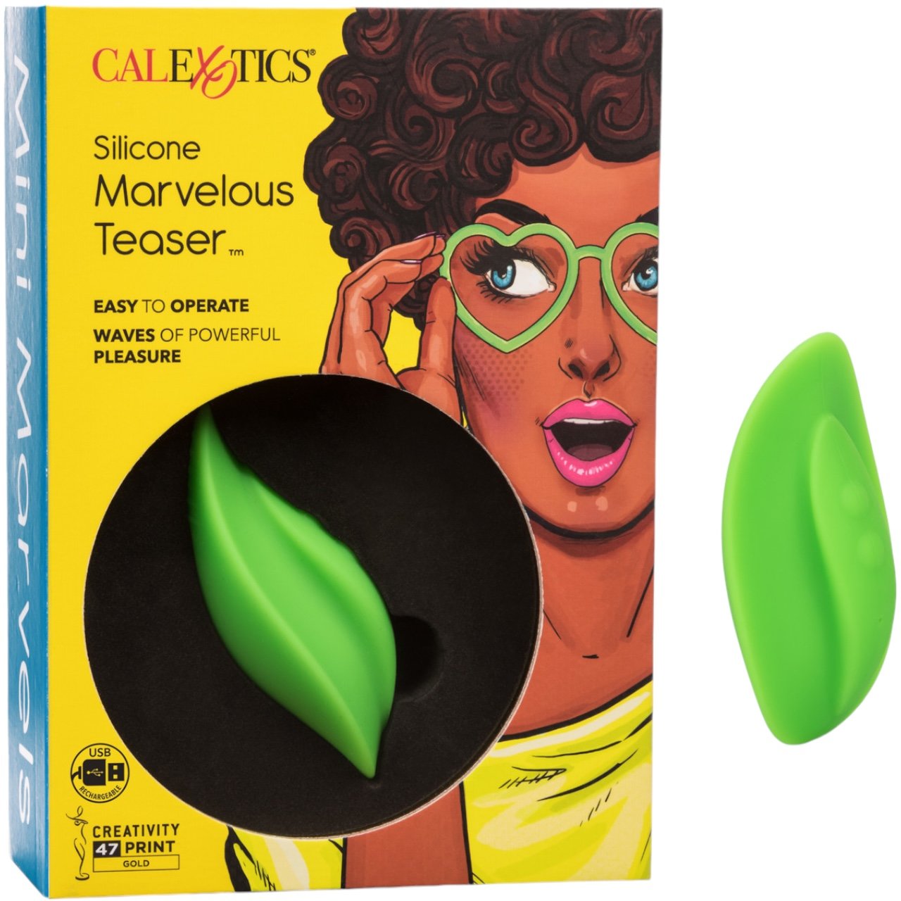 Mini Marvels Silicone Marvelous Teaser Rechargeable Vibrator