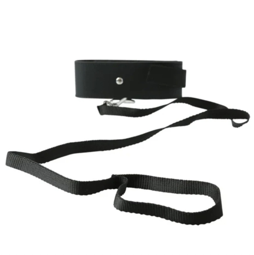 S&amp;M Leash &amp; Collar Black