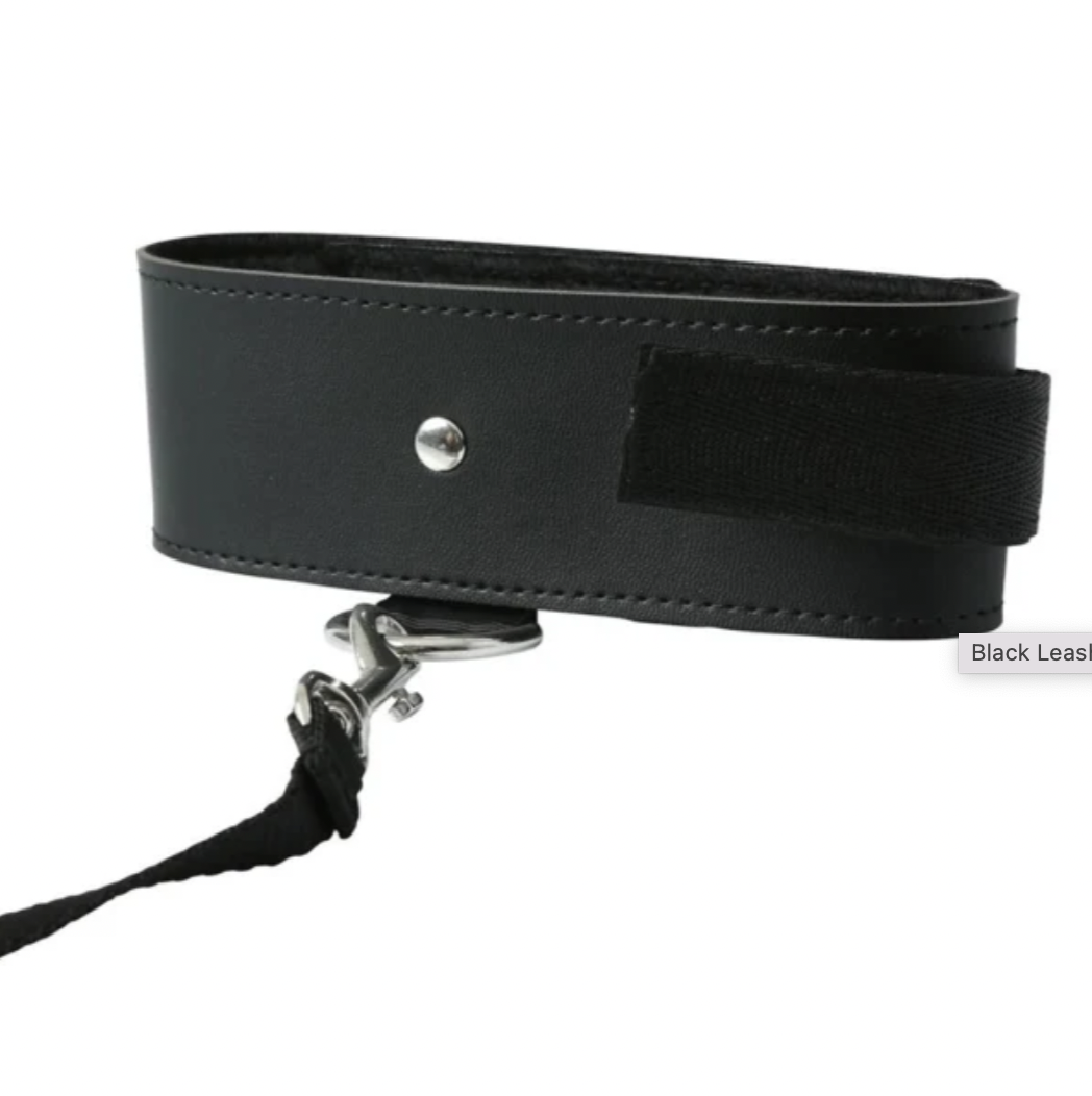 S&M Leash & Collar Black