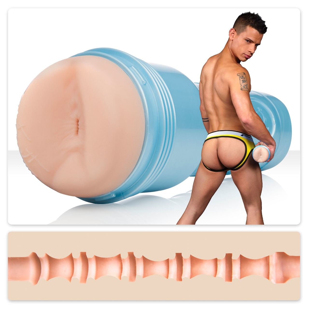 Fleshjack Boys Brent Everett Ecstasy Butt Masturbator