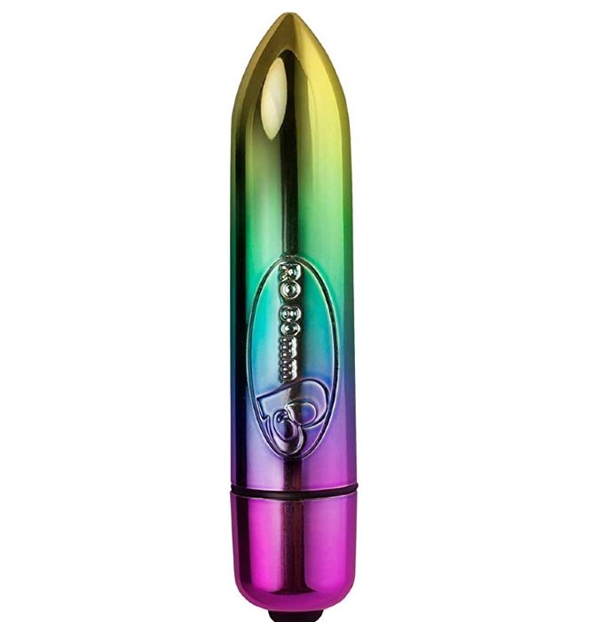 Rocks Off RO-80mm Bullet Vibrator Rainbow