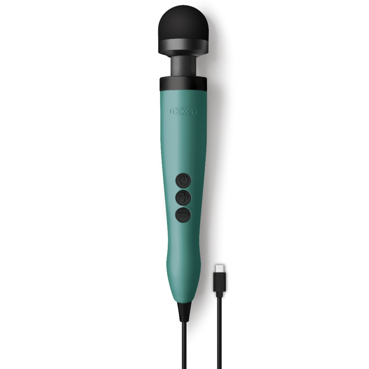 Doxy 3 USB-C-Powered Wand Massager Turquoise