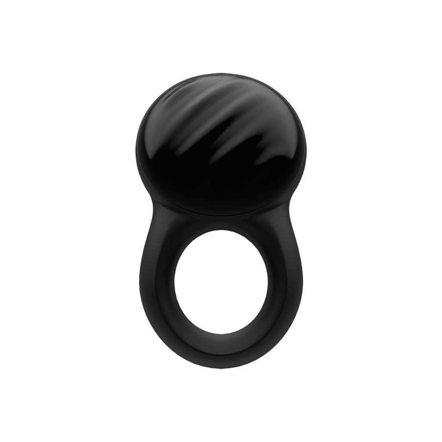 Satisfyer App Enabled Signet Ring - Black