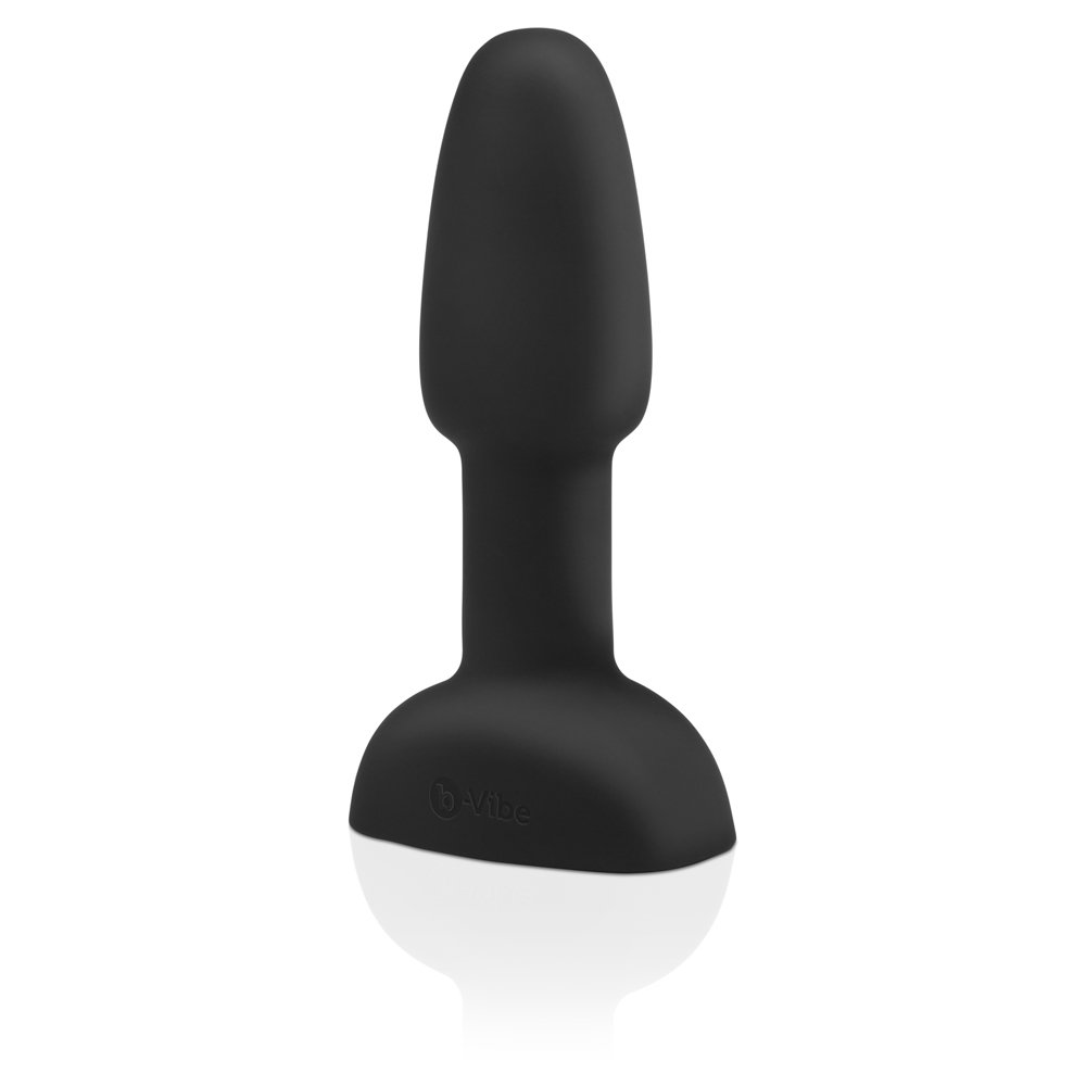 b-Vibe Rimming Petite Medium Remote Control Rechargeable Vibrating Butt Plug Black