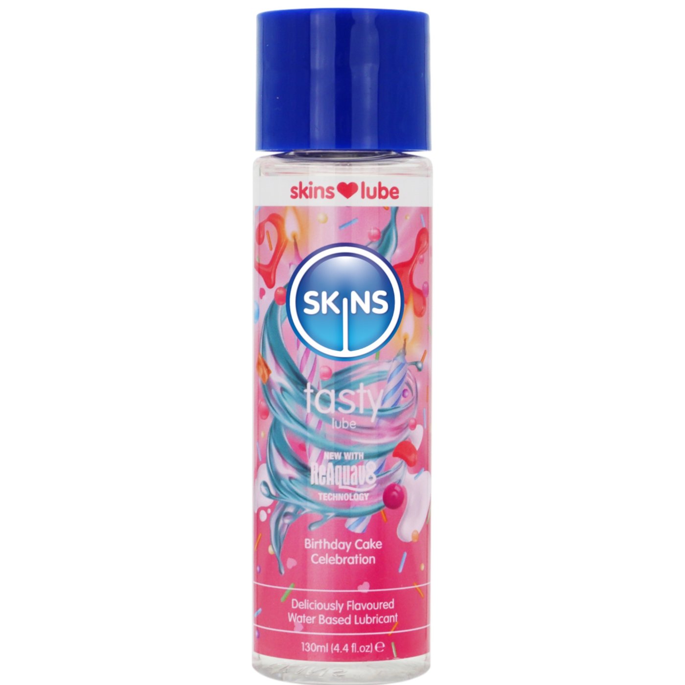 Skins Birthday Cake Water-Based Lubricant (130ml)
