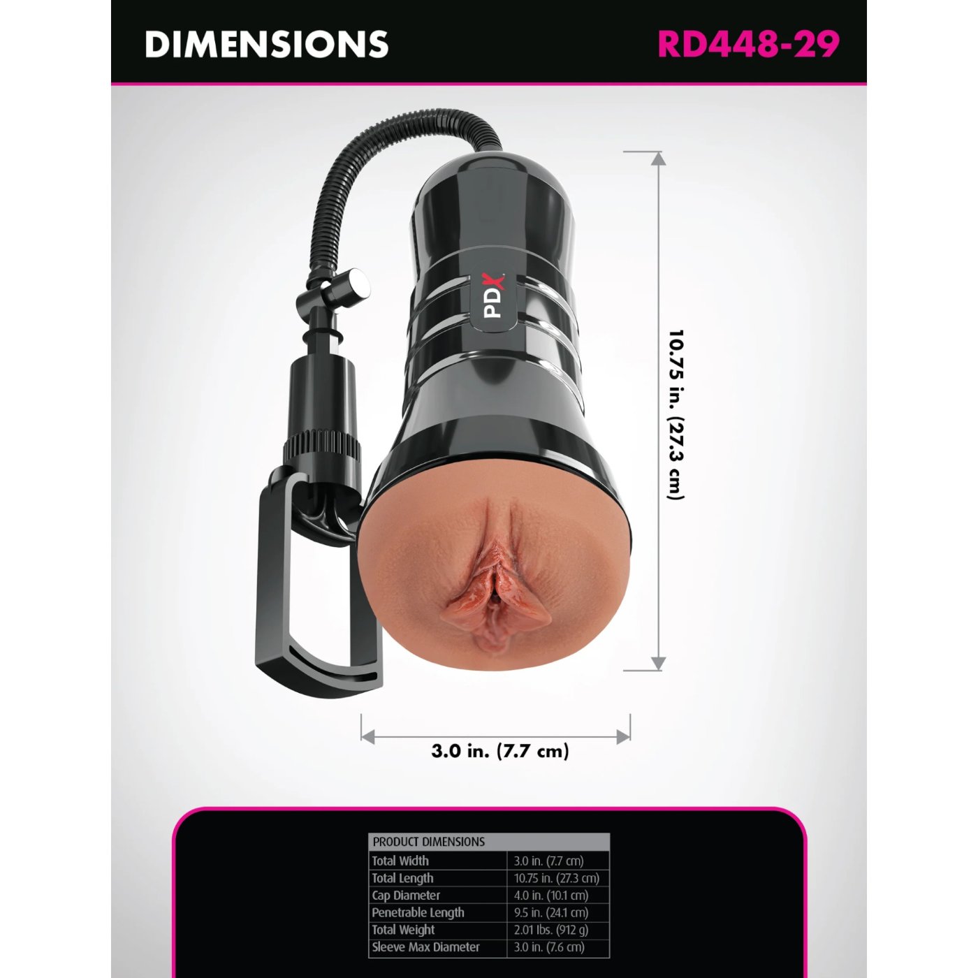 Wet Pussies Super Sucker XXL Stroker Self Lubricating Male Masturbator