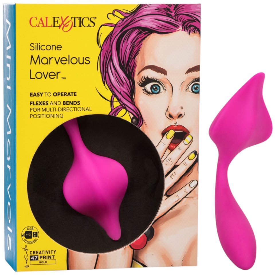 Mini Marvels Silicone Marvelous Lover Rechargeable Vibrator