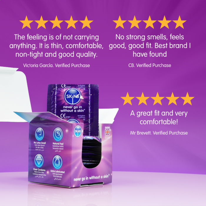 Skins Condoms Extra Large 4 Pack