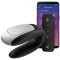 Satisfyer Double Fun App Controlled Couples Vibrator Black