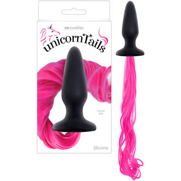 NS Novelties Unicorne Tails, black NS Novelties Unicorne Tails, black