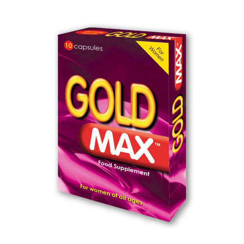 GoldMAX Pink Libido Supplement For Women 10 Pack 450mg