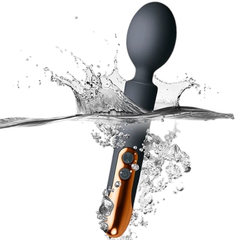 Rocks Off Oriel Rechargeable Wand Black/Copper