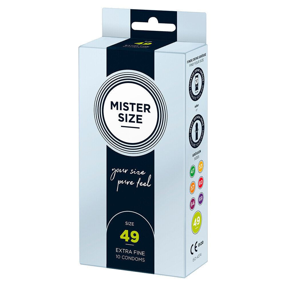 Mister Size 49mm Condoms 10 Pack