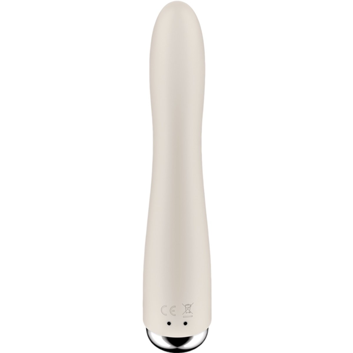 Satisfyer Spinning Vibe 1 Silicone Rechargeable G-Spot Vibrator Beige