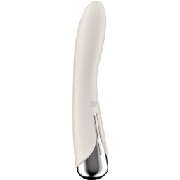 Satisfyer Spinning Vibe 1 Silicone Rechargeable G-Spot Vibrator Beige