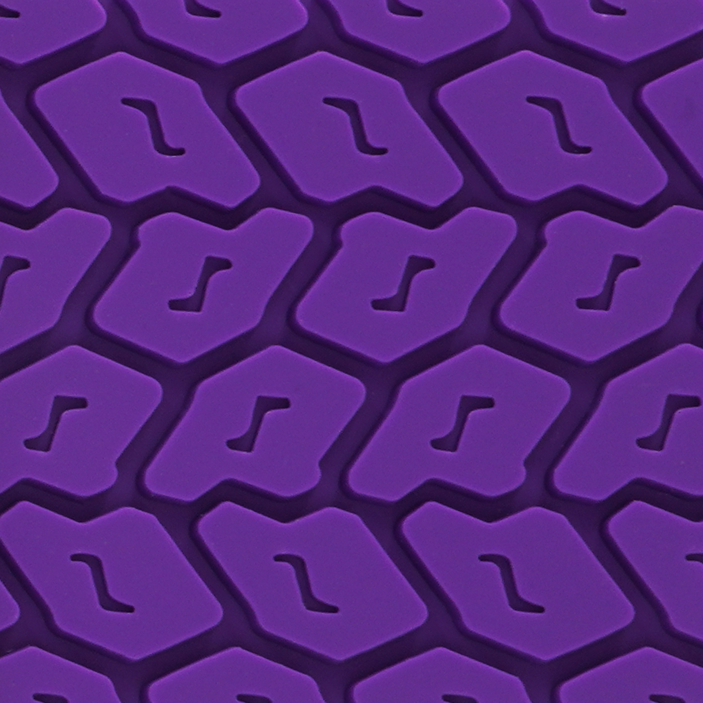 Sei Mio Tread Carefully Tyre Textured Spanking Paddle Purple