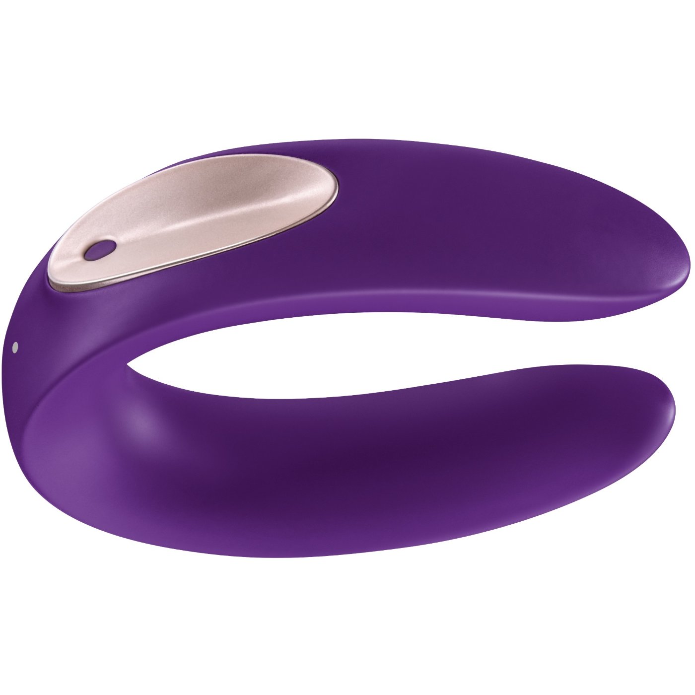 Satisfyer Double Plus Couples Remote Control Vibrator Purple