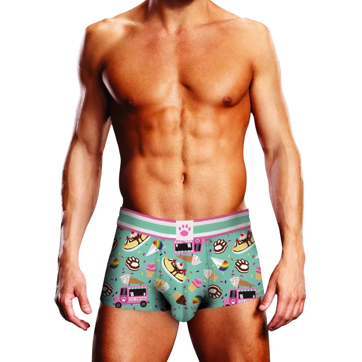 Prowler Sundae Print Trunk Green Pink
