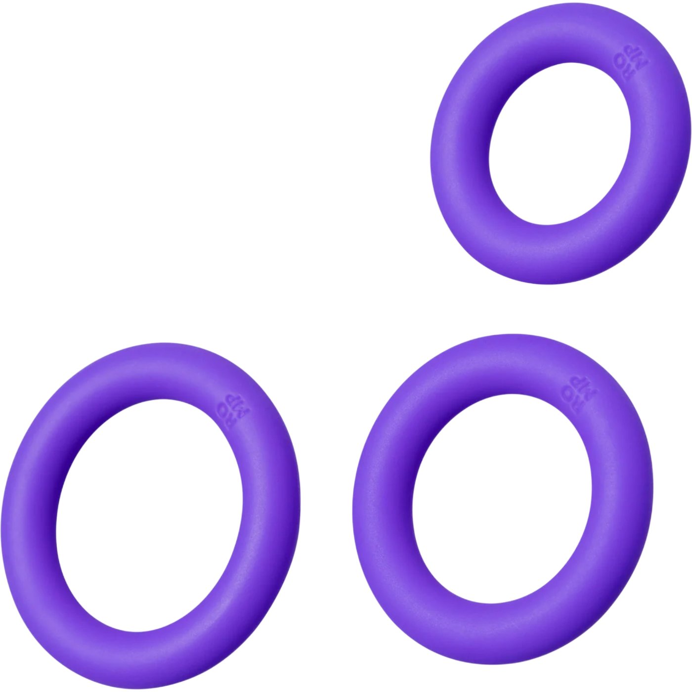 ROMP Remix Trio Silicone Cock Ring Set (3 Piece)