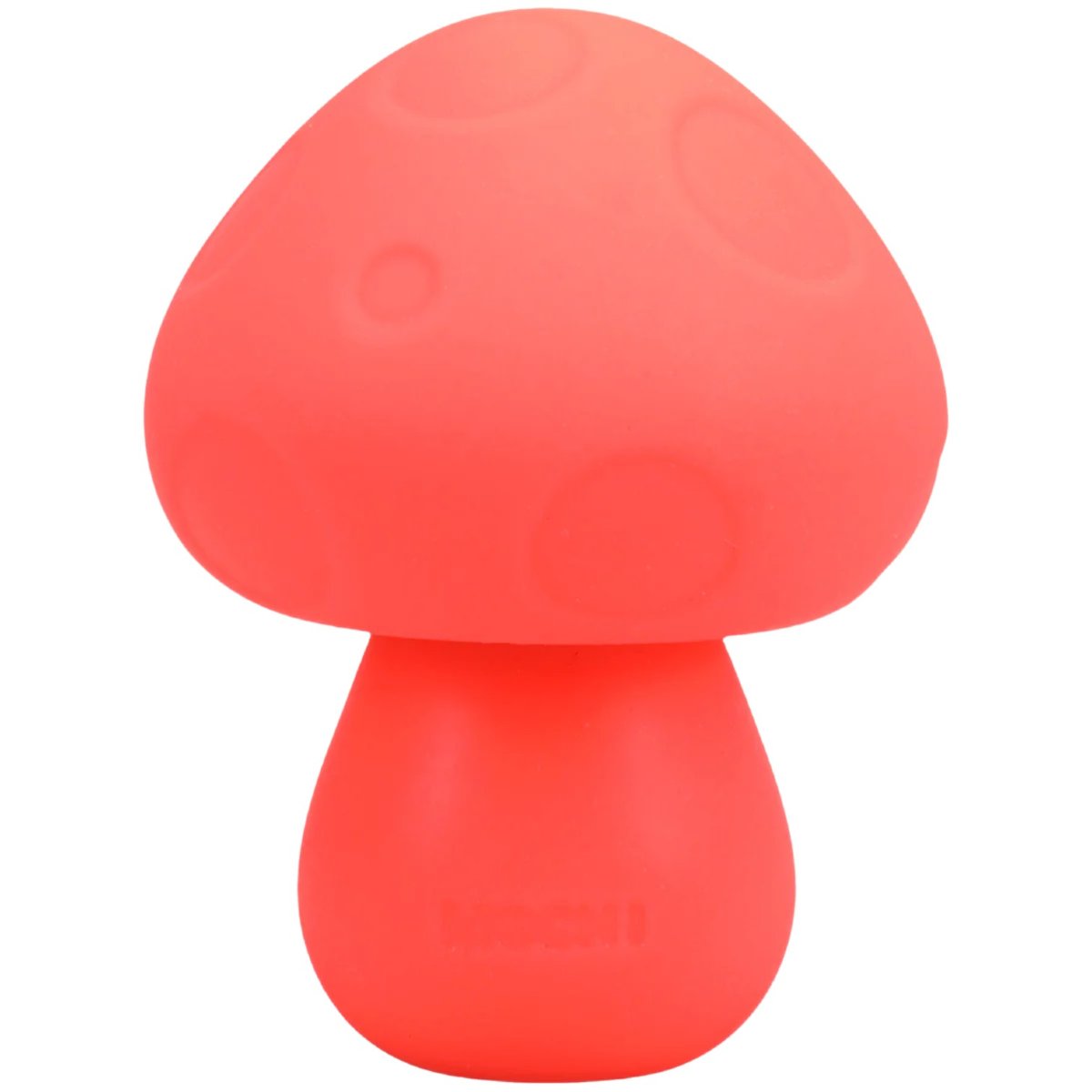 Mochi Mushroom Rechargeable Silicone Clitoral Vibrator, Peach