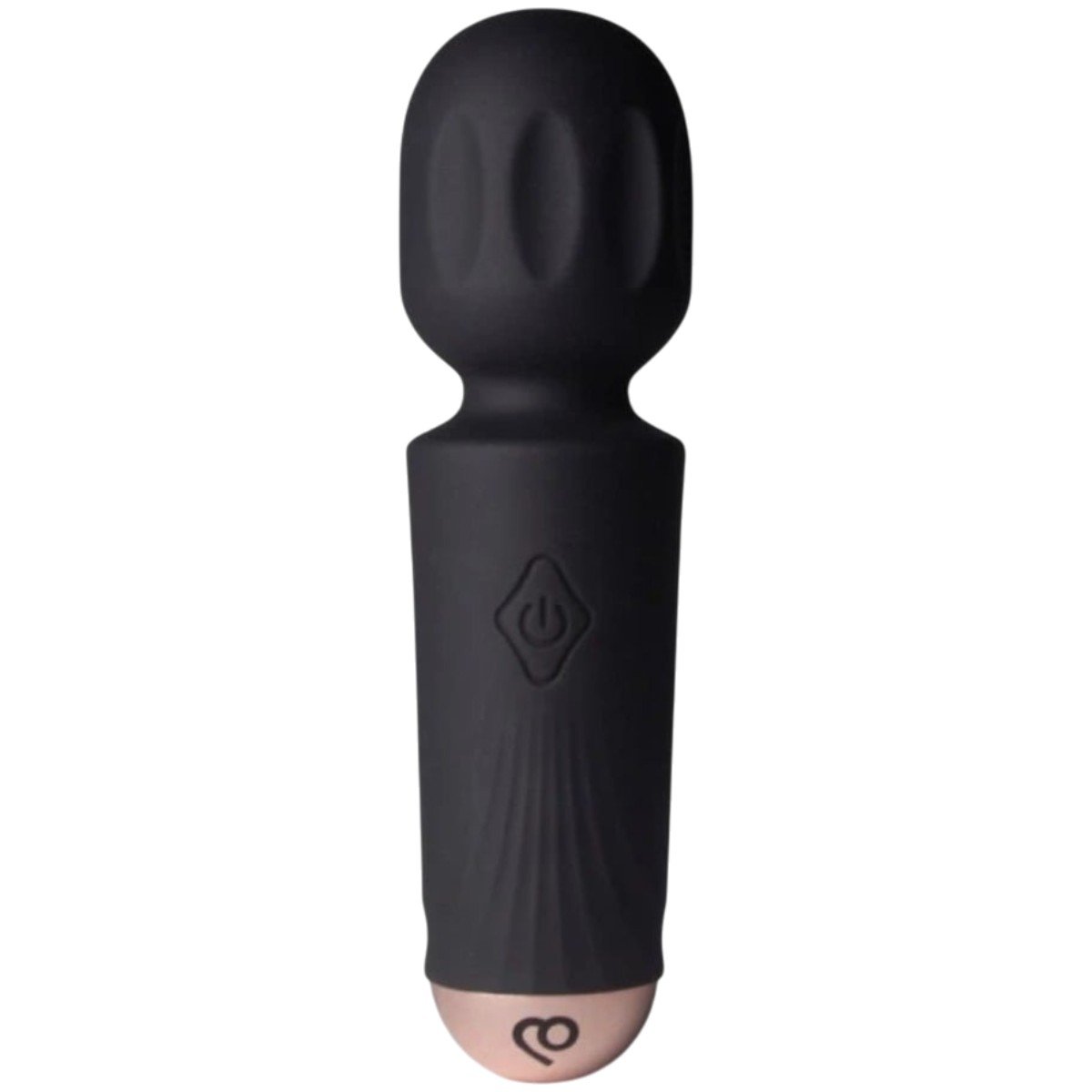 Rocks Off Waterproof Rechargeable Mini Wand Massager, Black