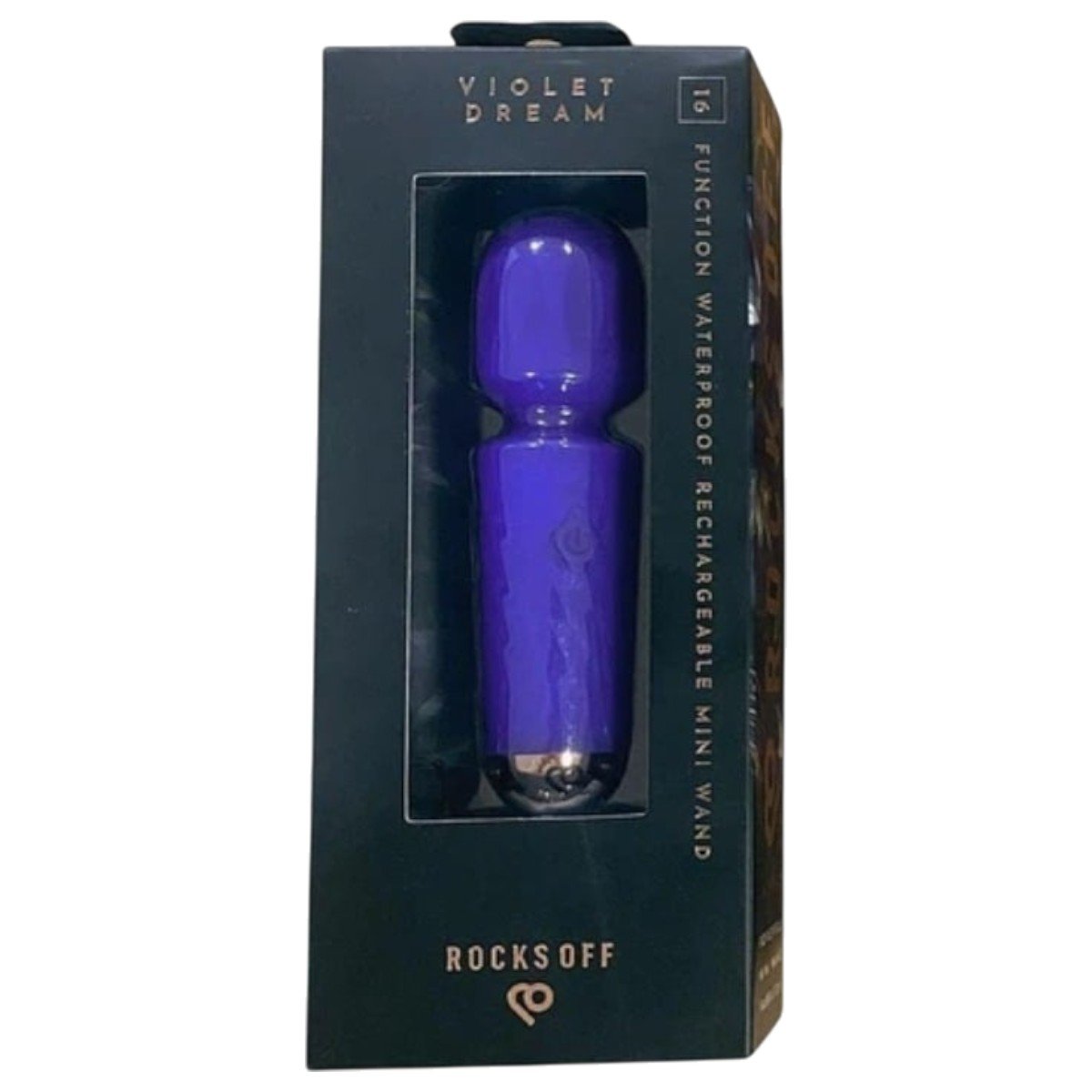 Rocks Off Waterproof Rechargeable Mini Wand Massager