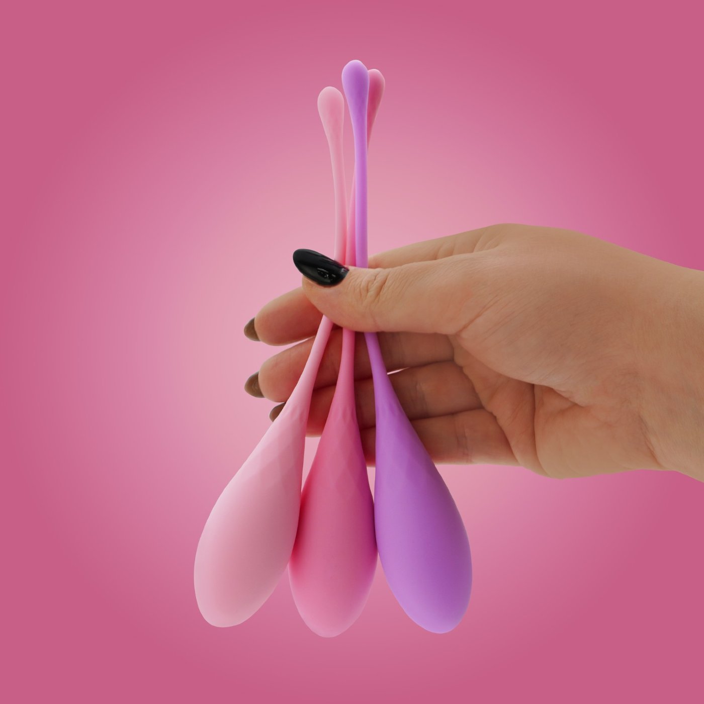Skins Care Deluxe Weighted Kegel Balls Exercise Set (6 Piece)