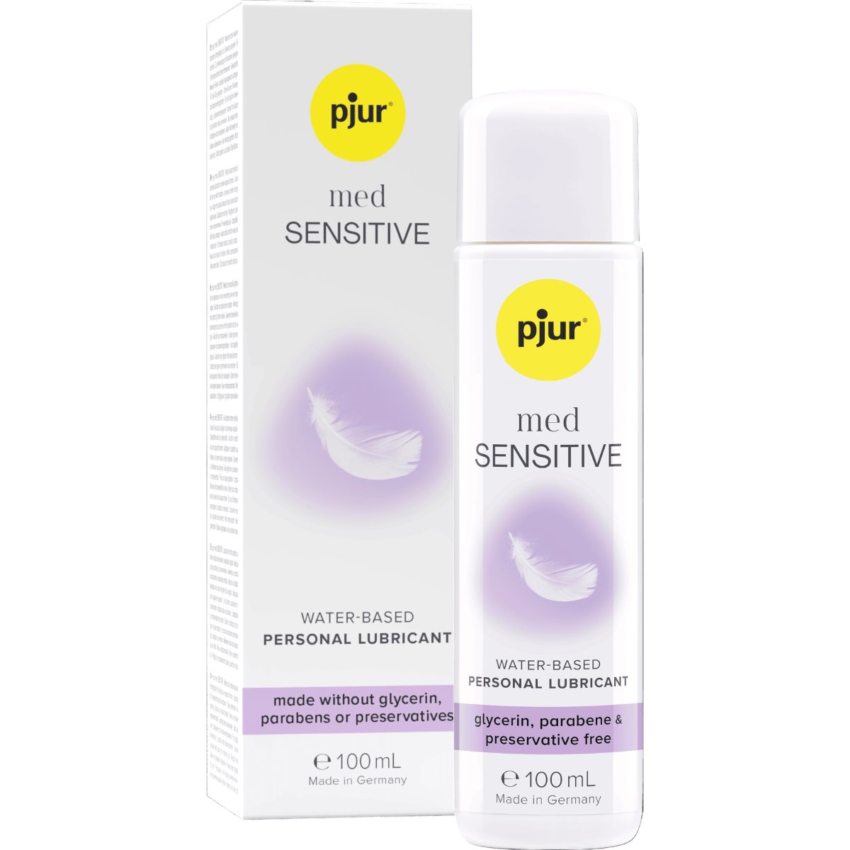 Pjur Med Sensitive Glide Water-Based Lubricant 100ml