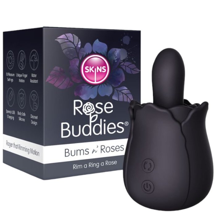 Skins Rose Buddies Bums n' Roses Anal Rimming Vibrator
