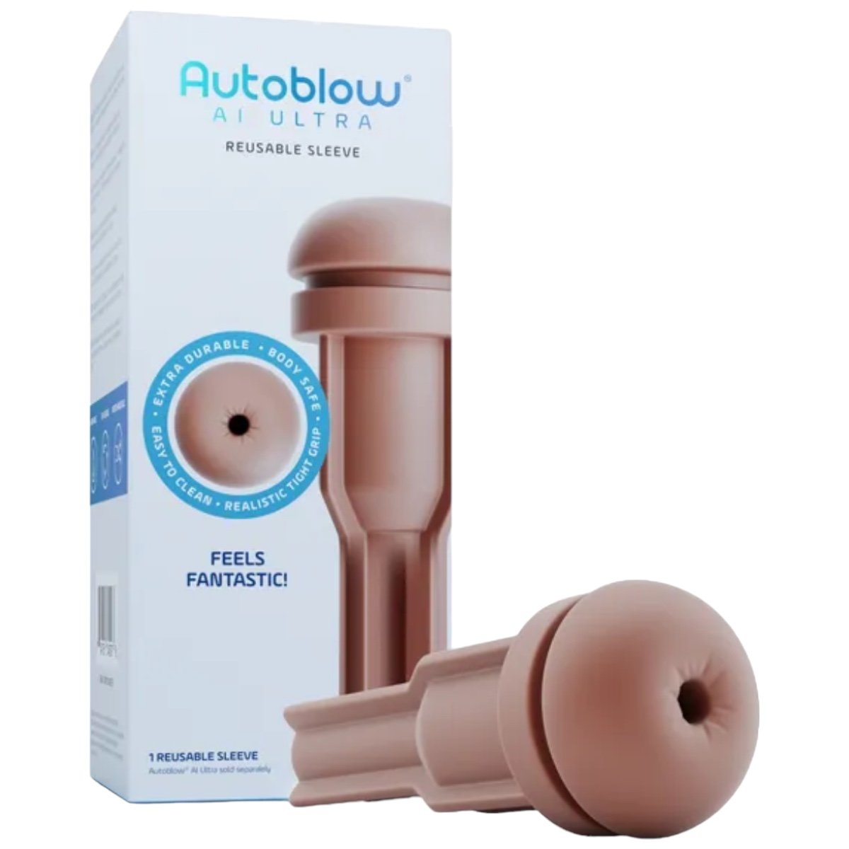Autoblow AI Ultra Anus Sleeve Chocolate