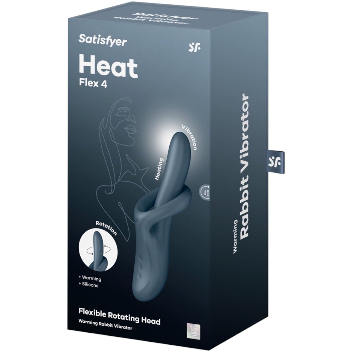 Satisfyer Heat Flex 4 Warming Rabbit Vibrator