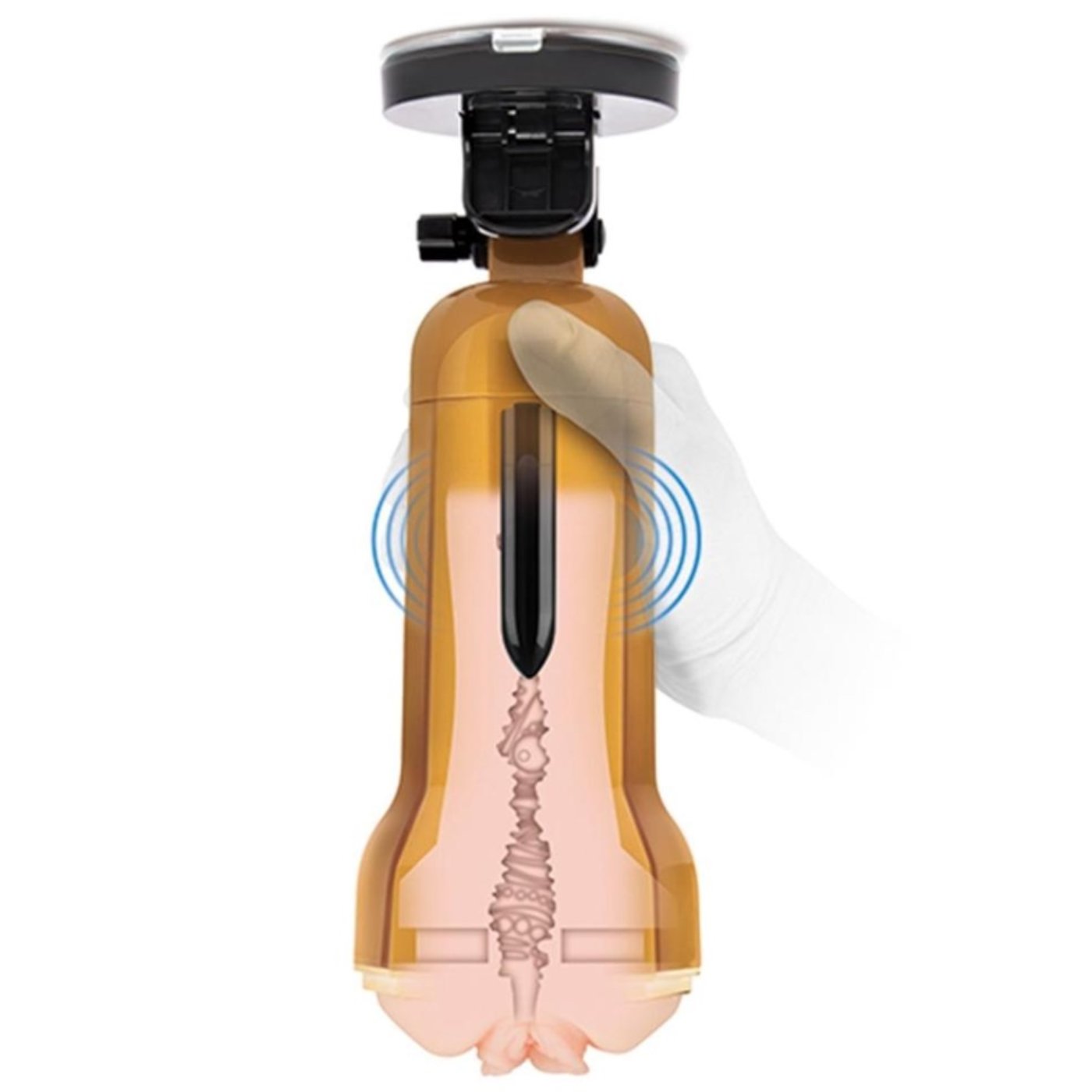 Zolo Vibrating Personal Trainer Mountable Stroker