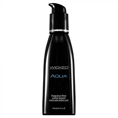 Wicked Sensual Care Aqua Waterbased Black 120ml Wicked Sensual Care Aqua Waterbased Black 120ml