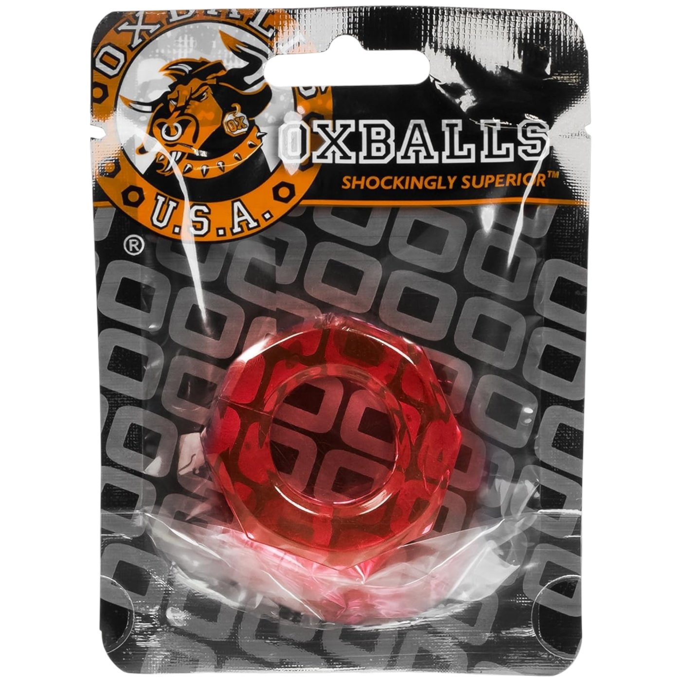 Oxballs Humpballs Cock Ring Ruby