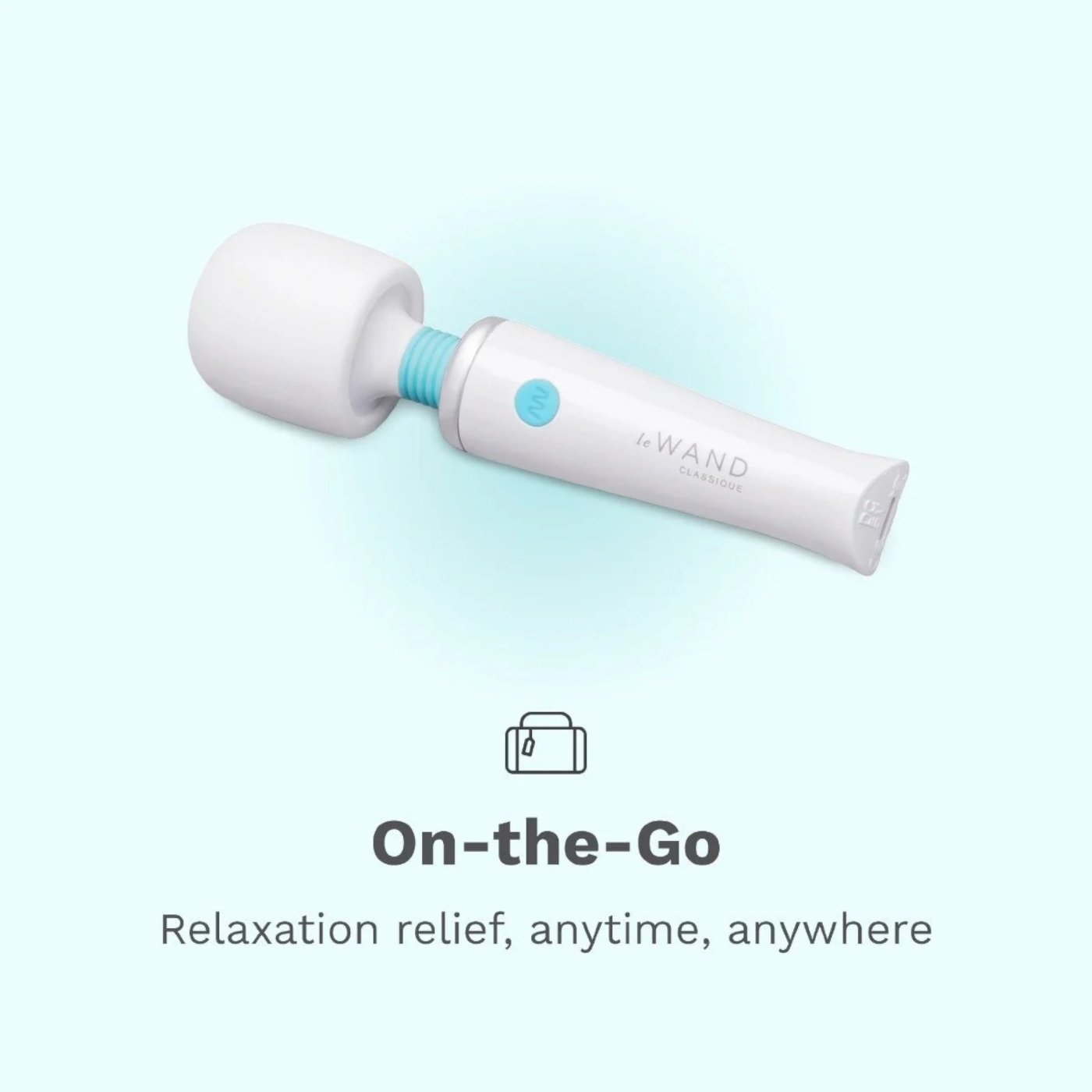 Le Wand Classique Mini Rechargeable Vibrating Wand Massager
