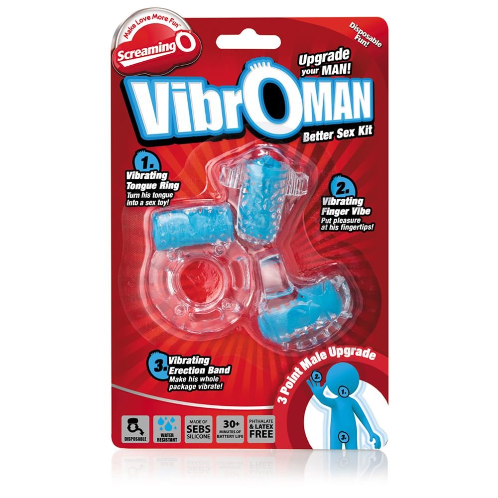 Screaming O VibrOman - Blue