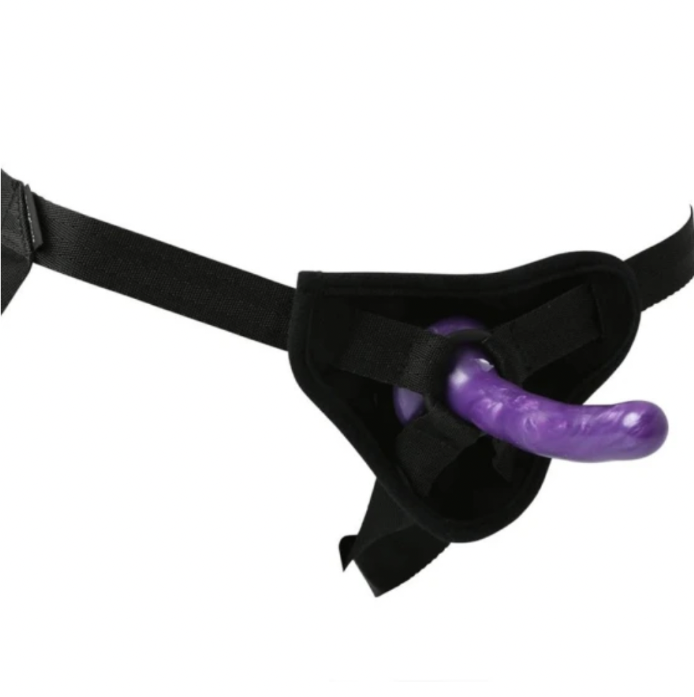 S&M Strap-on & Silicone Dildo Set