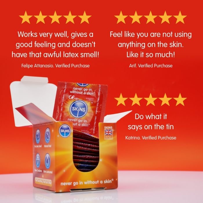Skins Ultra Thin Condoms 50 Pack