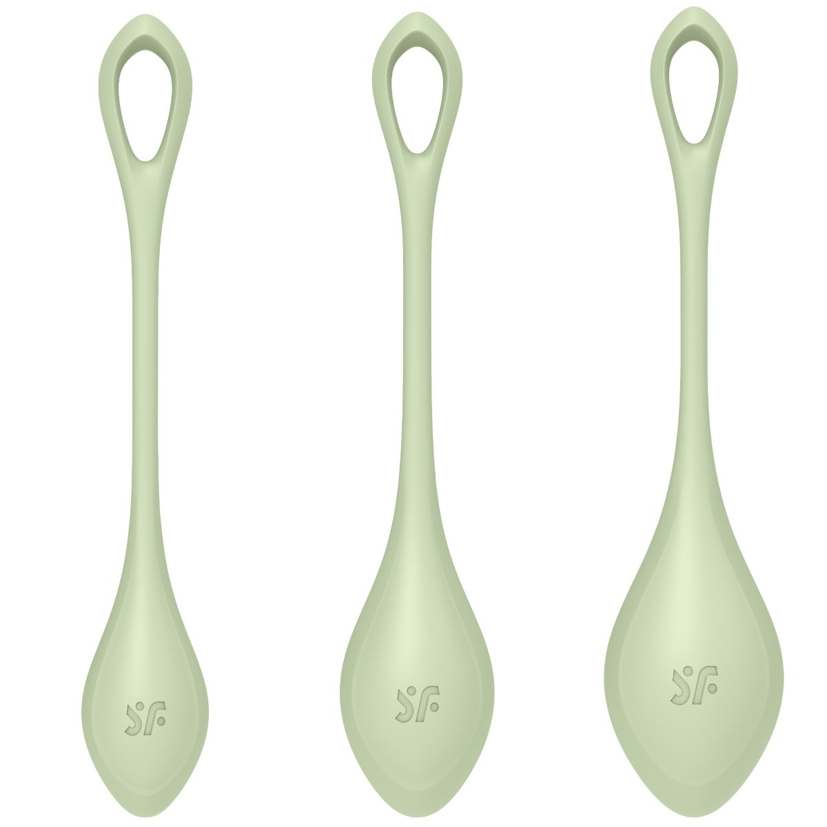 Satisfyer Yoni Power 2 Ben Wa Balls Light Green